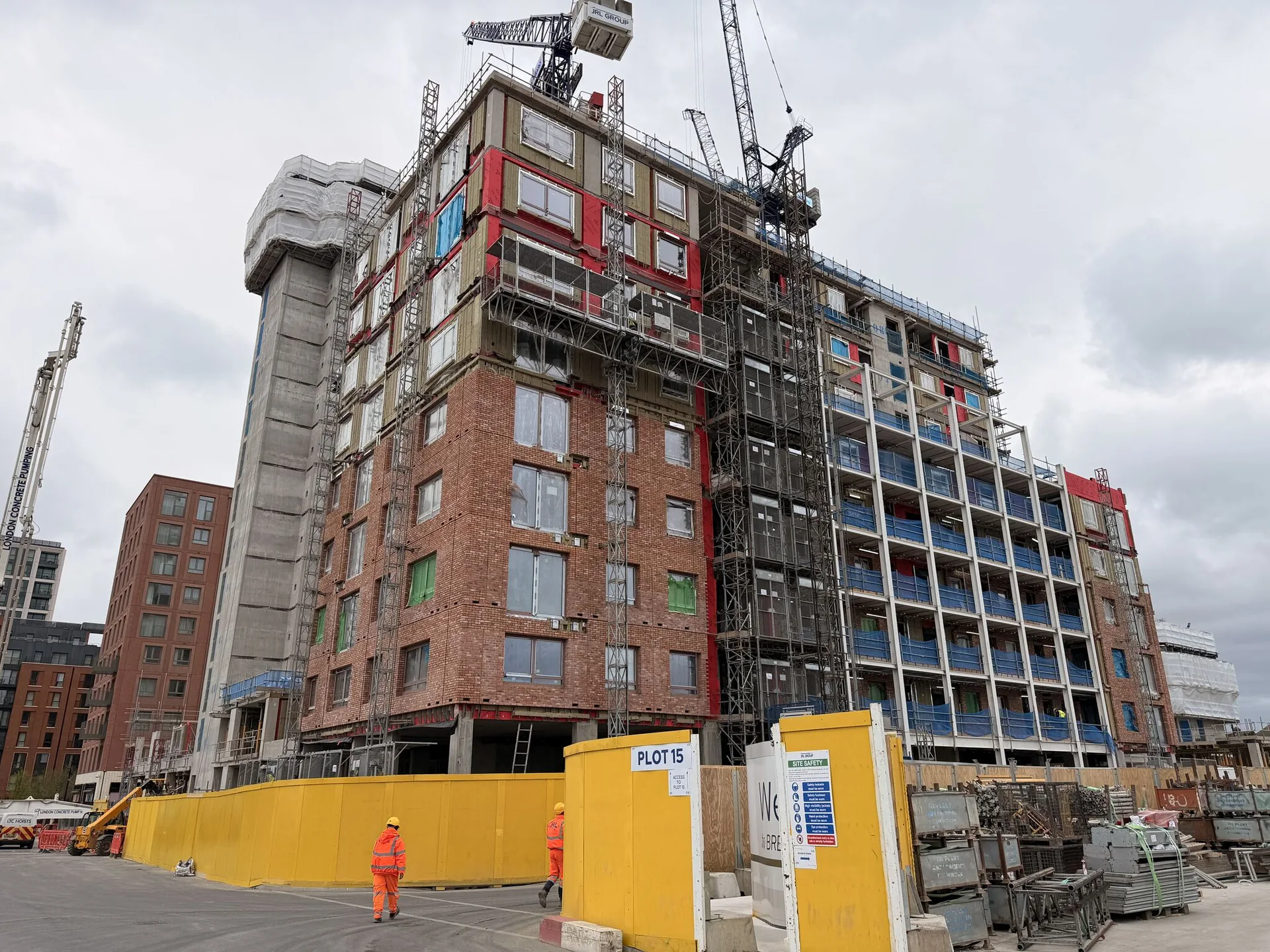 Vertex Brickwork construction project